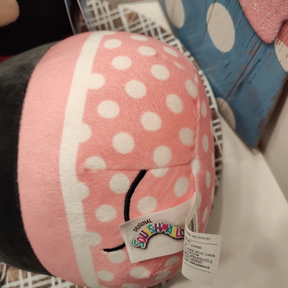 ❤️NWT Disney Mickey & Minnie Mini (2021) 7" inch Squishmallow Pair, Super Cute! - Picture 9 of 15